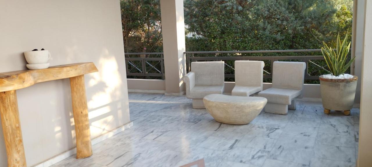 Suite With Garden Agia Marina  Экстерьер фото